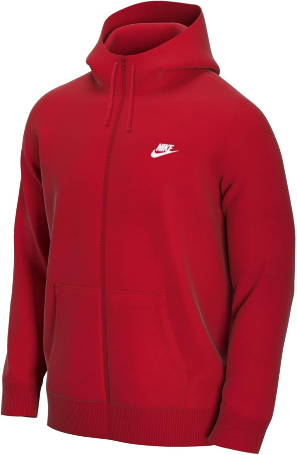 Nike Men's NSW Club Full Zip Hoodie - Image 2