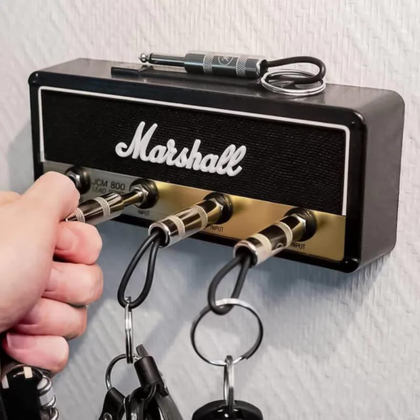 Marshall Jack Rack Key Holder | Standard Wall Mountable Key Rack Black | Decorative | Rock - Image 8