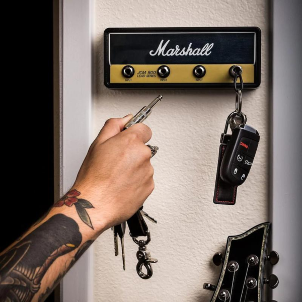 Marshall Jack Rack Key Holder | Standard Wall Mountable Key Rack Black | Decorative | Rock - Image 9