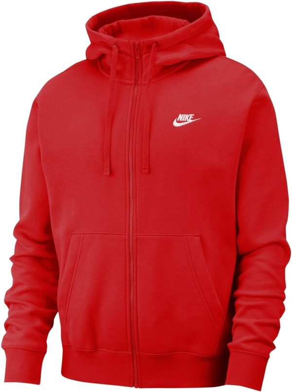 Nike Men's NSW Club Full Zip Hoodie - Image 10