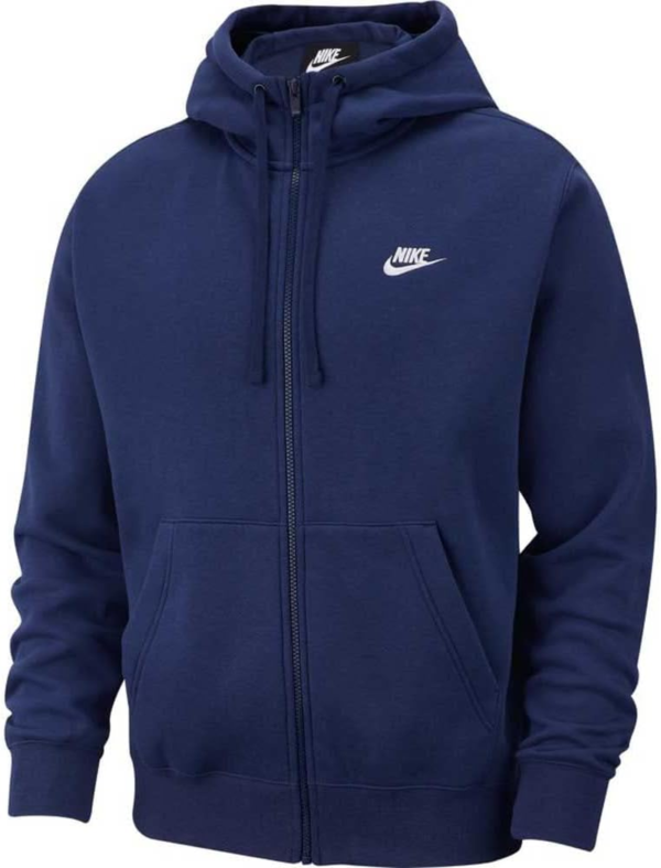 Nike Men'S Sportswear Club Full Zip-Up Hoodie - Image 2