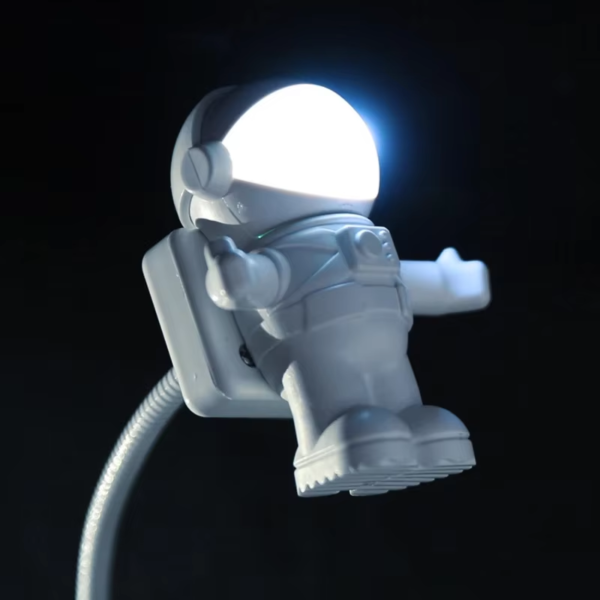 Portable USB Powered Night Light Reading Book Lights Astronaut Desk Lamp LED Light for Computer Laptop Keyboard Lighting Light - Image 2