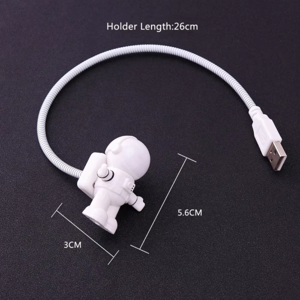 Portable USB Powered Night Light Reading Book Lights Astronaut Desk Lamp LED Light for Computer Laptop Keyboard Lighting Light - Image 5
