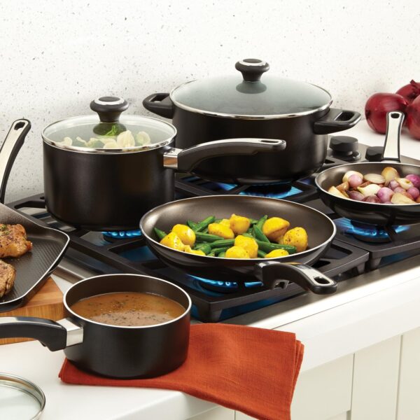 Farberware - 21745 High Performance Nonstick Griddle Pan/Flat Grill, 11 Inch, Black - Image 6