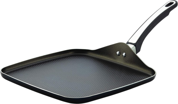 Farberware - 21745 High Performance Nonstick Griddle Pan/Flat Grill, 11 Inch, Black - Image 2