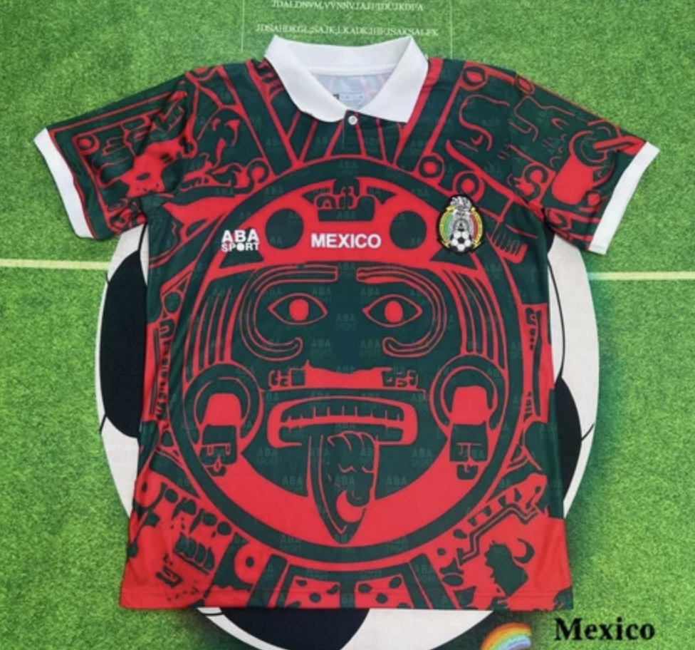 1998 World Cup Mexico National Team Short-Sleeve Green Soccer Jersey - Green - Image 2